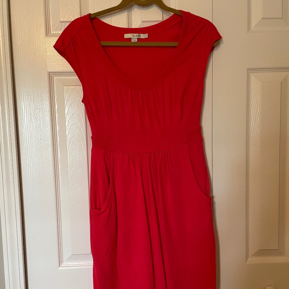 Boden Dress in Red with Pockets US Size 4R